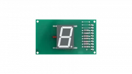 Savas 29 7-Segment Display Card