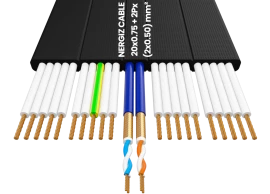 20x1mm2 + 2Px(2x0.50)mm2 Elevator Shielded Cable