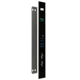 Touch Full Height Black Glass COP