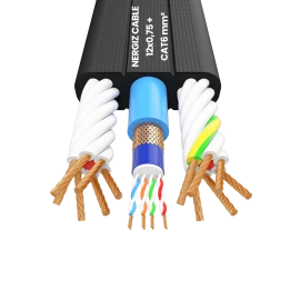 12x0.75mm2 + CAT6 Elevator Flexible Data Cable