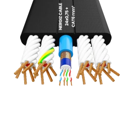 24x0.75mm2 + CAT6 Elevator Flexible Data Cable